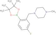 4-Fluoro-2-[(4-methyl-1-piperazinyl)methyl]phenylboronic acid pinacol ester