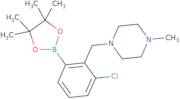 3-Chloro-2-(4-methylpiperazinomethyl)phenylboronic acid, pinacol ester