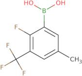 2-Fluoro-5-methyl-3-(trifluoromethyl)phenylboronic acid