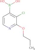 3-Chloro-2-propoxypyridine-4-boronic acid