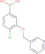 4-Chloro-3-(pyridin-3-ylmethoxy)phenylboronic acid