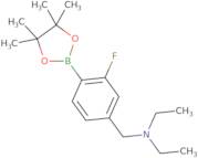 4-(N,N-Diethylaminomethyl)-2-fluorophenylboronic acid, pinacol ester