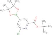 2-(t-Butoxycarbonyl)-6-chloropyridine-4-boronic acid pinacol ester