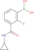 3-(Cyclopropylcarbamoyl)-2-fluorophenylboronic acid