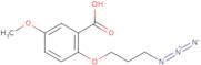 2-(3-Azidopropoxy)-5-methoxybenzoic acid