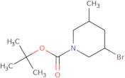 (5S)-tert-Butyl 3-bromo-5-methylpiperidine-1-carboxylate