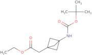 ethyl 2-(3-((tert-butoxycarbonyl)amino)bicyclo[1.1.1]pentan-1-yl)acetate