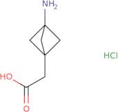 2-(3-Aminobicyclo[1.1.1]pentan-1-yl)acetic acid hydrochloride