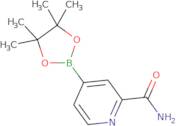 4-(4,4,5,5-Tetramethyl-1,3,2-dioxaborolan-2-yl)picolinamide