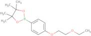 2-[4-(2-Ethoxyethoxy)phenyl]-4,4,5,5-tetramethyl-1,3,2-dioxaborolane