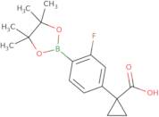 4-(1-Carboxycyclopropyl)-2-fluorophenylboronic acid pinacol ester