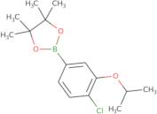 2-(4-Chloro-3-isopropoxyphenyl)-4,4,5,5-tetramethyl-1,3,2-dioxaborolane