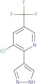 3-Chloro-2-(1H-pyrazol-4-yl)-5-(trifluoromethyl)pyridine