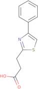 4-Phenyl-2-thiazolepropanoic acid-d5