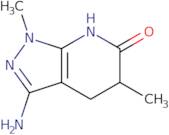 3-Amino-1,5-dimethyl-1,4,5,7-tetrahydro-6H-pyrazolo[3,4-b]pyridin-6-one