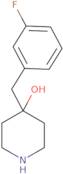 4-[(3-Fluorophenyl)methyl]piperidin-4-ol