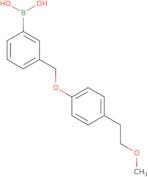 3-[(4²-(2-Methoxyethyl)phenoxy)methyl]phenylboronic acid