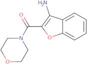 2-(Morpholine-4-carbonyl)-1-benzofuran-3-amine