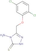 4-Amino-5-[(2,5-dichlorophenoxy)methyl]-4H-1,2,4-triazole-3-thiol