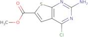 Methyl 2-amino-4-chlorothieno[2,3-d]pyrimidine-6-carboxylate