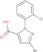 3-Bromo-1-(2-chlorophenyl)-1H-pyrazole-5-carboxylic acid