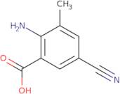 2-amino-5-cyano-3-methylbenzoic acid