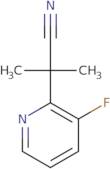 2-(3-Fluoropyridin-2-yl)-2-methylpropanenitrile