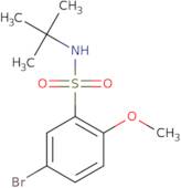 5-Bromo-N-t-butyl-2-methoxybenzenesulfonamide