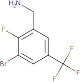 3-Bromo-2-fluoro-5-trifluoromethylbenzylamine