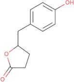 5-[(4-Hydroxyphenyl)methyl]oxolan-2-one