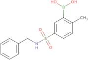 5-(N-Benzylsulphamoyl)-2-methylbenzeneboronic acid