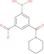 3-Nitro-5-(piperidin-1-ylcarbonyl)benzeneboronic acid