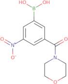 3-(Morpholine-4-carbonyl)-5-nitrophenylboronic acid