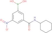3-(Cyclohexylaminocarbonyl)-5-nitrophenylboronic acid