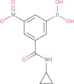 3-(Cyclopropylcarbamoyl)-5-nitrophenylboronic acid