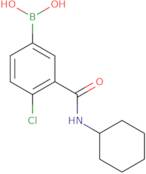 4-Chloro-3-(cyclohexylaminocarbonyl)phenylboronic acid
