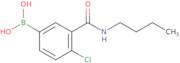 4-Chloro-3-(n-butylaminocarbonyl)phenylboronic acid
