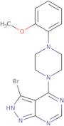 3-Bromo-4-[4-(2-methoxyphenyl)-1-piperazinyl]-1H-pyrazolo[3,4-d]pyrimidine