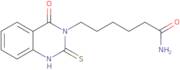 6-(4-Oxo-2-sulfanyl-3,4-dihydroquinazolin-3-yl)hexanamide