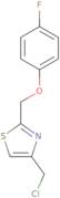 4-(Chloromethyl)-2-(4-fluorophenoxymethyl)-1,3-thiazole