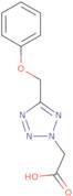 2-[5-(Phenoxymethyl)-2H-1,2,3,4-tetrazol-2-yl]acetic acid
