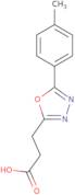3-[5-(4-Methylphenyl)-1,3,4-oxadiazol-2-yl]propanoic acid