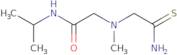 2-[(Carbamothioylmethyl)(methyl)amino]-N-(propan-2-yl)acetamide