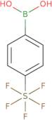 (4-(Pentafluoro-L6-sulfanyl)phenyl)boronic acid