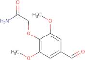 2-(4-Formyl-2,6-dimethoxyphenoxy)acetamide