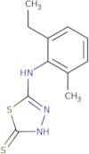 5-[(2-Ethyl-6-methylphenyl)amino]-1,3,4-thiadiazole-2-thiol