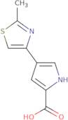 4-(2-Methyl-1,3-thiazol-4-yl)-1h-pyrrole-2-carboxylic acid