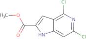 4,6-Dichloro-1H-pyrrolo[3,2-c]pyridine-2-carboxylic acid methyl ester