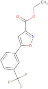 Ethyl 5-[3-(trifluoromethyl)phenyl]isoxazole-3-carboxylate