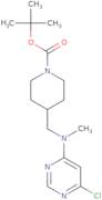 tert-Butyl 4-{[(6-chloropyrimidin-4-yl)(methyl)amino]methyl}piperidine-1-carboxylate